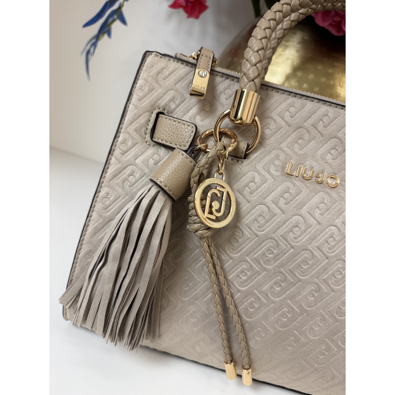 Liu-Jo Satchel Bag Manh Neutro 1065 Liu Jo