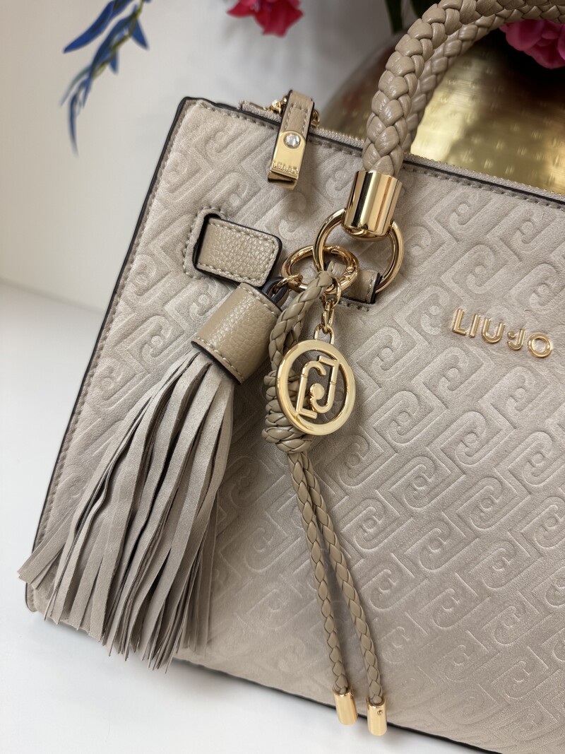 Satchel Bag Manh Neutro 1065 Liu Jo