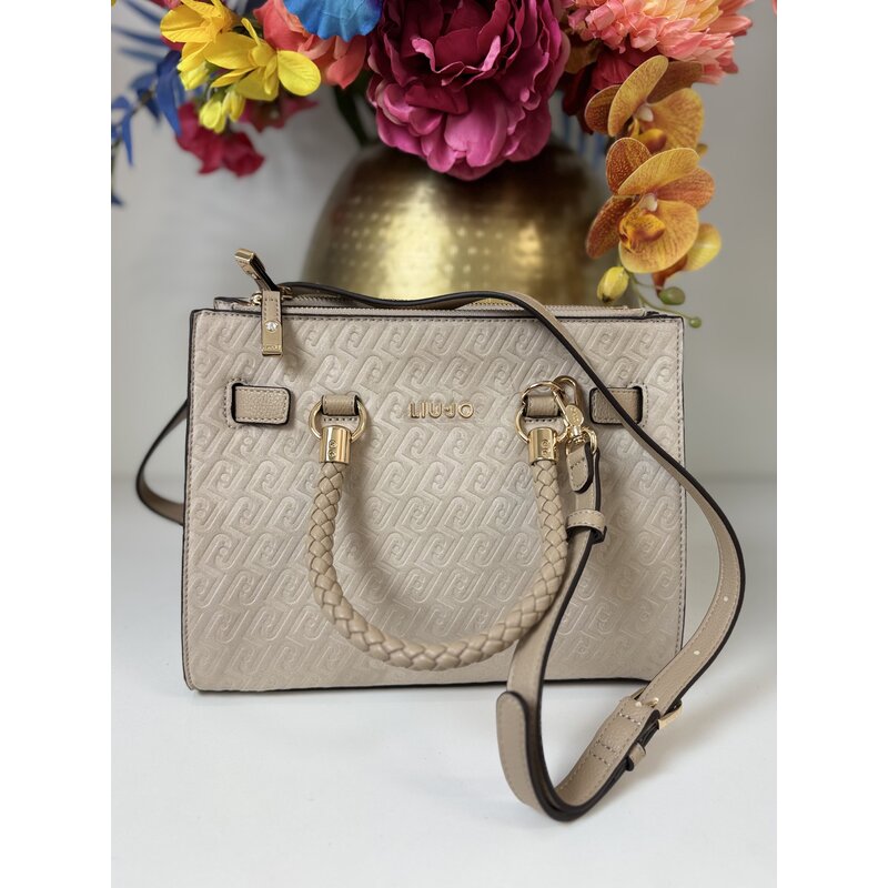 Satchel Bag Manh Neutro 1065 Liu Jo