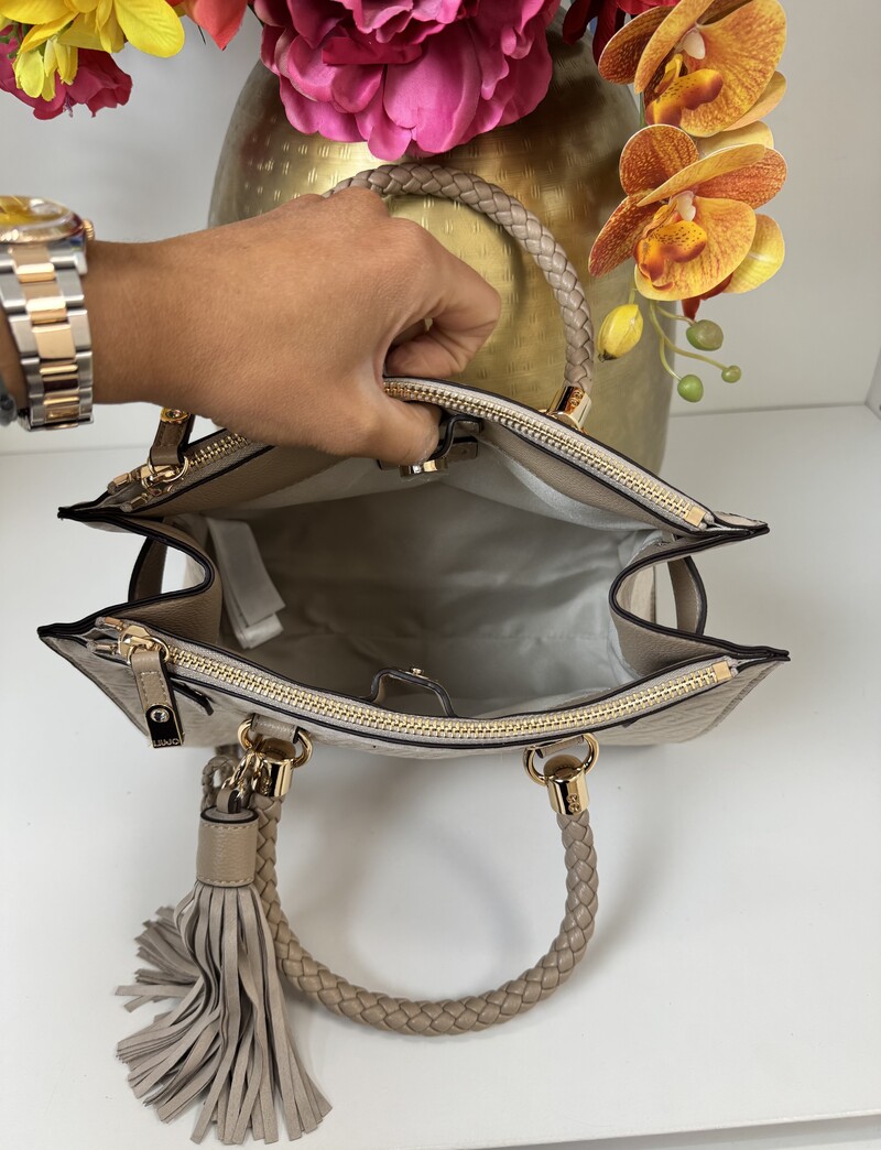Satchel Bag Manh Neutro 1065 Liu Jo