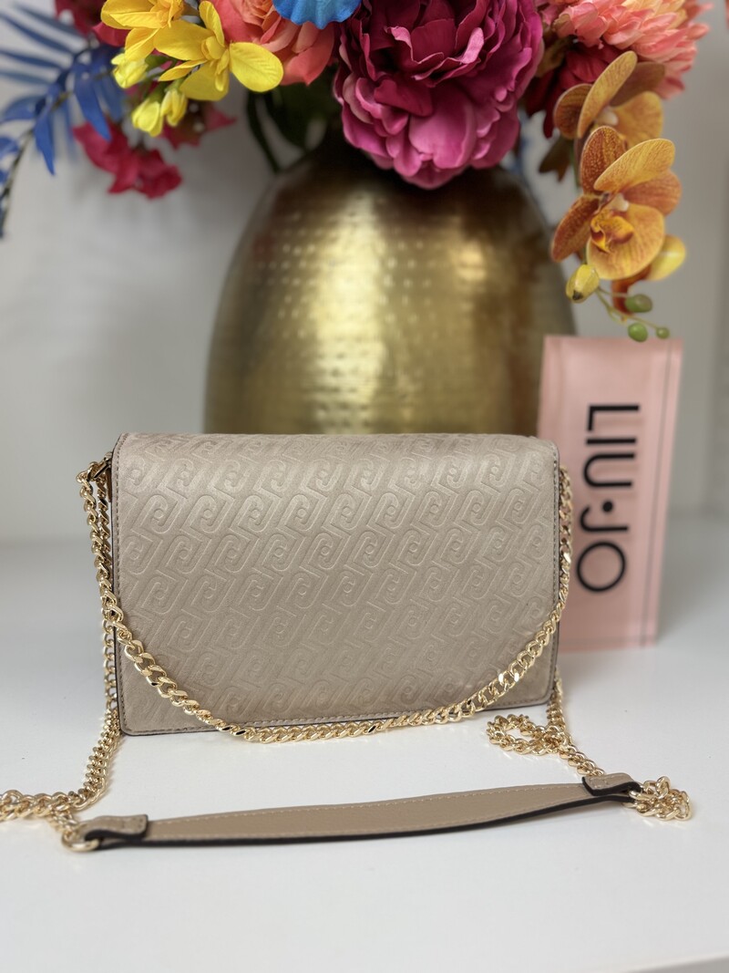 Crossbody bag Mahn Logo Neutro 1067 Liu Jo