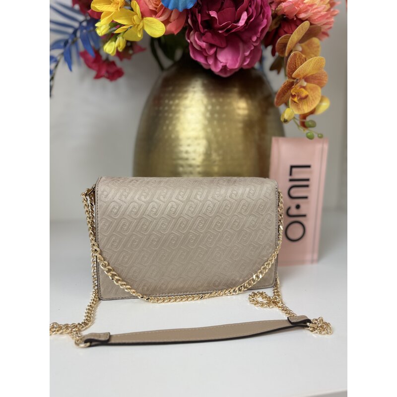 Crossbody bag Mahn Logo Neutro 1067 Liu Jo