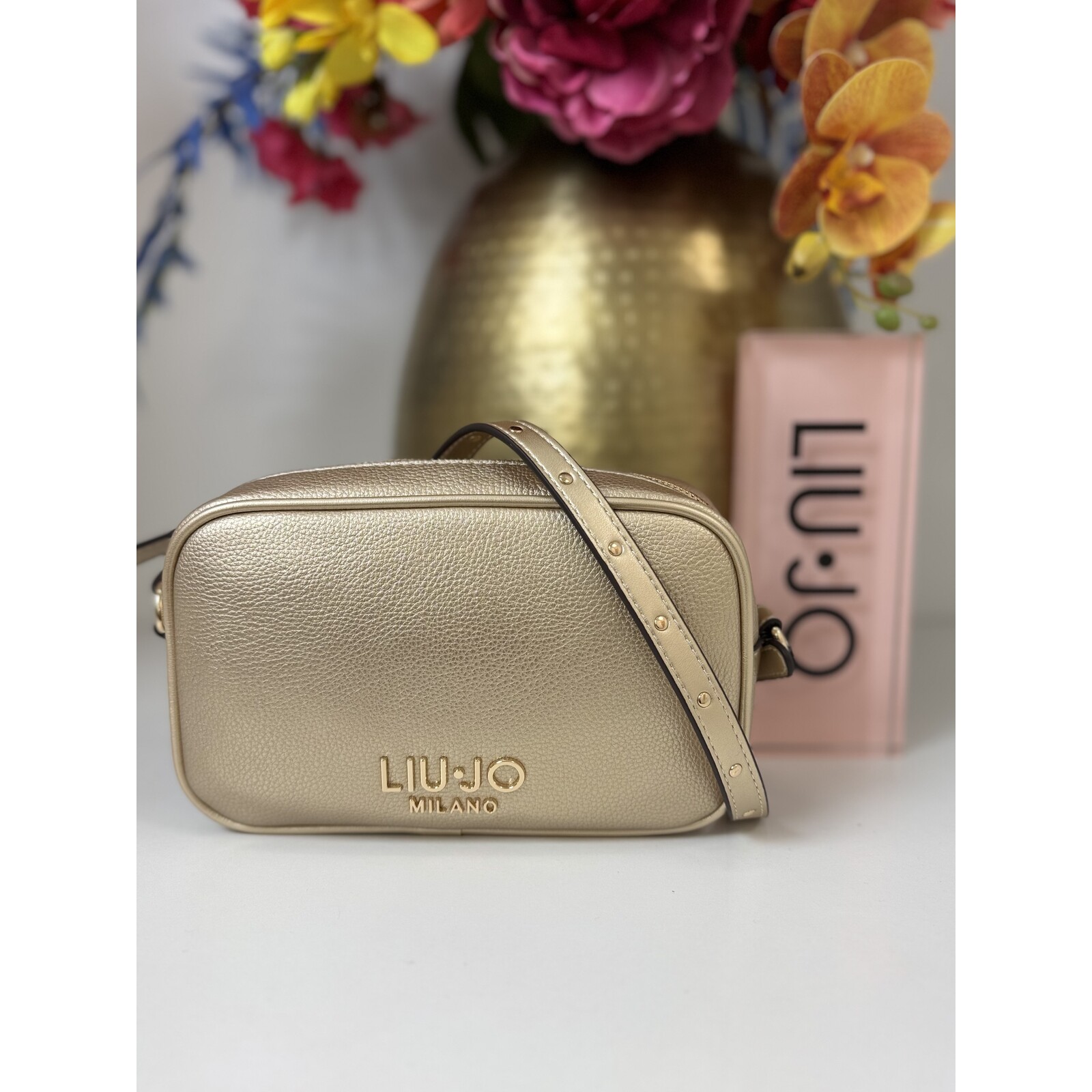 Liu-Jo Camera Bag Evrim Light Gold 1062 Liu Jo