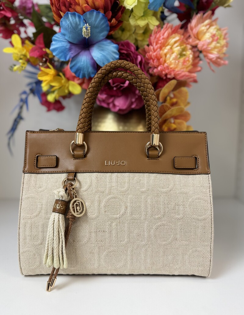 Tote bag Manh Logo Naturale 1071 Liu Jo