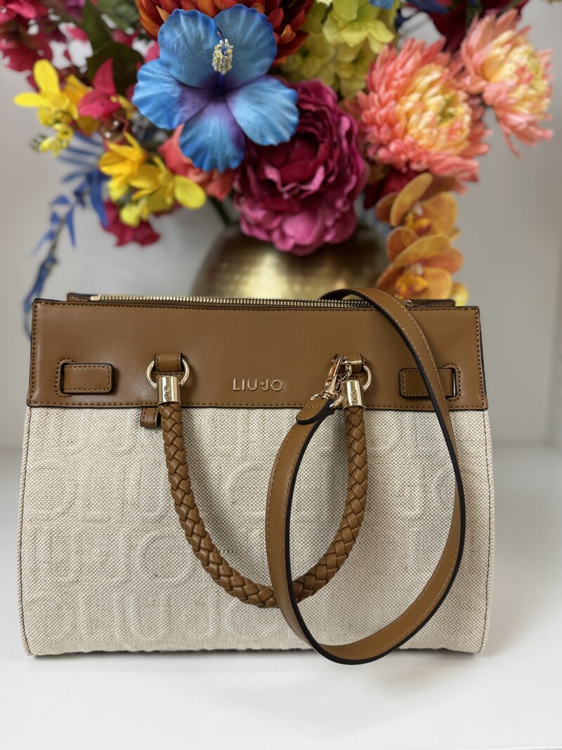 Tote bag Manh Logo Naturale 1071 Liu Jo