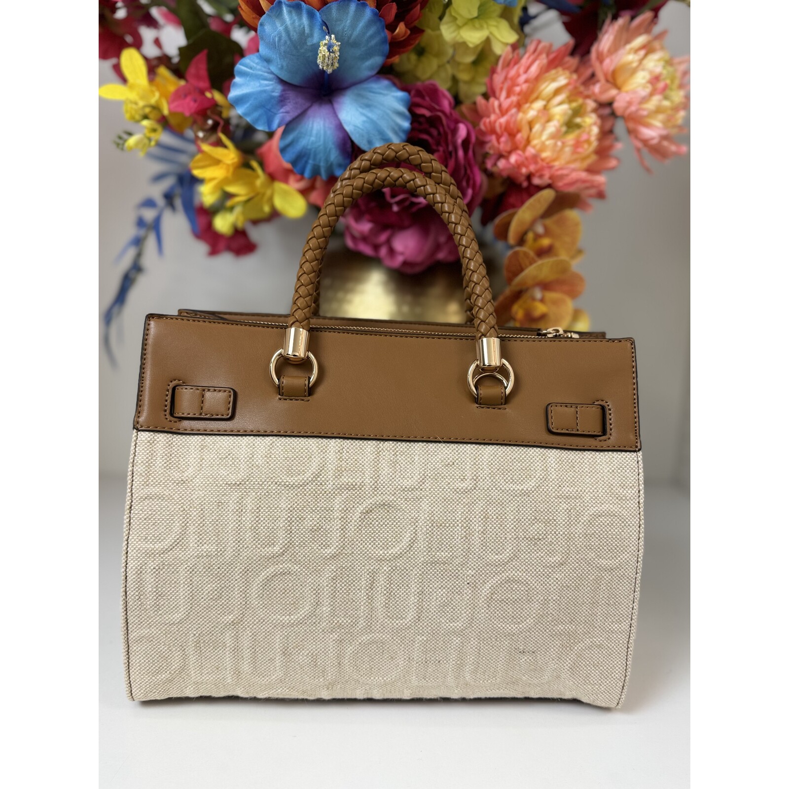 Liu-Jo Tote bag Manh Logo Naturale 1071 Liu Jo