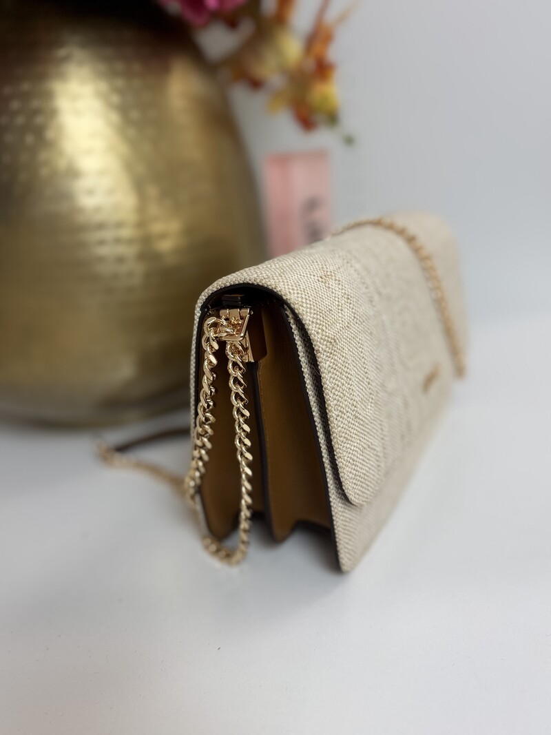 Crossbody bag Mahn Logo Naturale 1063 Liu Jo