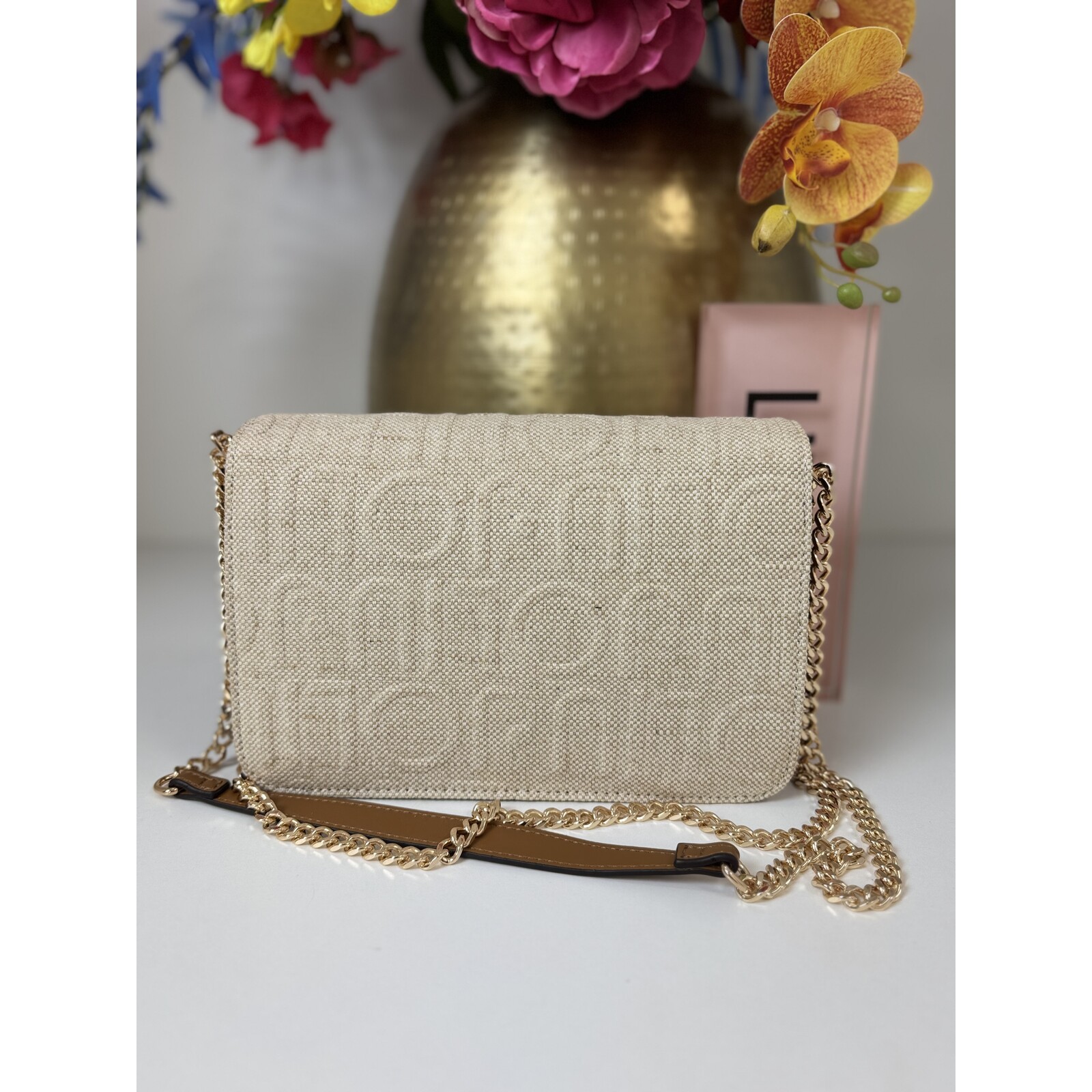 Liu-Jo Crossbody bag Mahn Logo Naturale 1063 Liu Jo