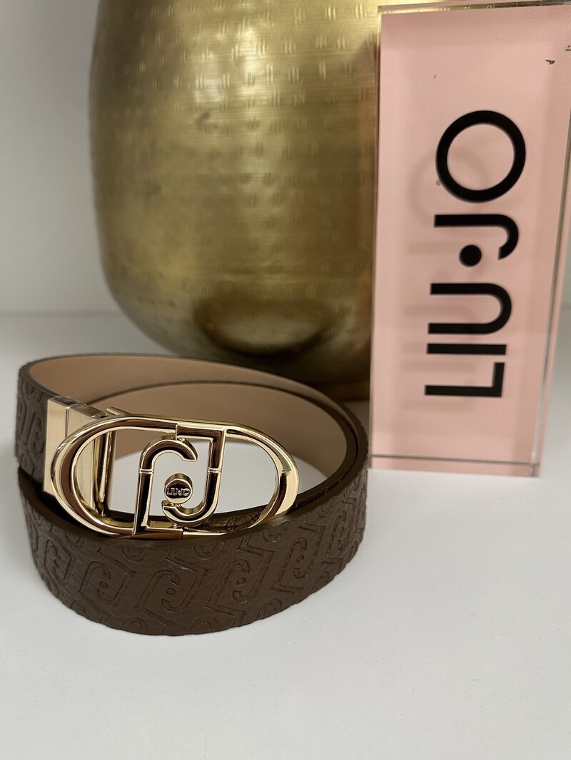 2 in 1 belt Proje Brown Camel 1072