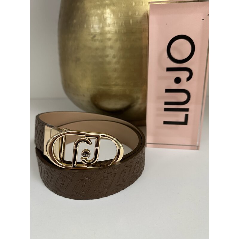 2 in 1 belt Proje Brown Camel 1072