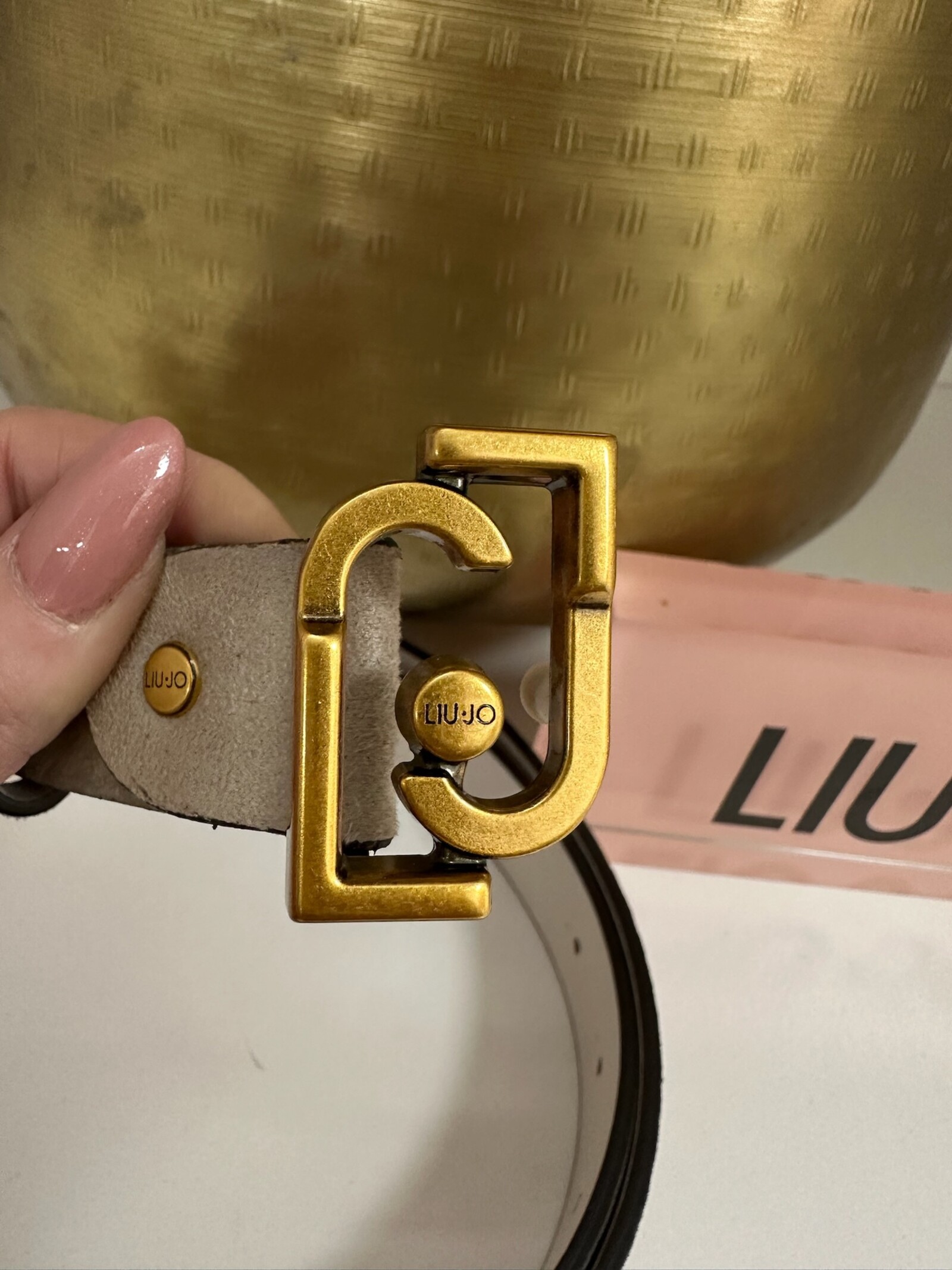 Liu-Jo Belt Suede look Proje Neutro 1074 Liu Jo