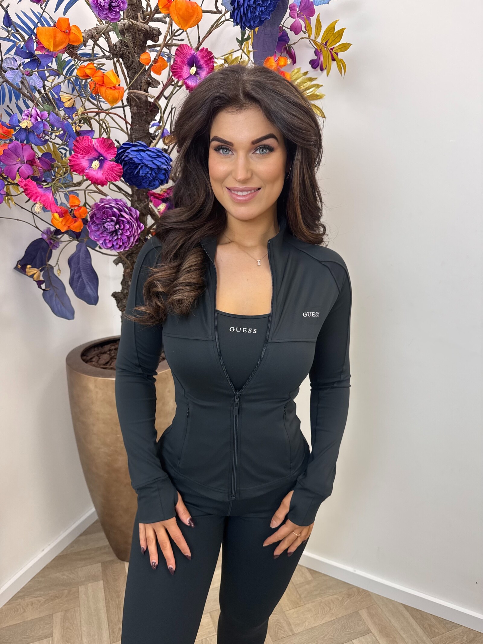 Guess Jacket Margot Black 1006 Guess