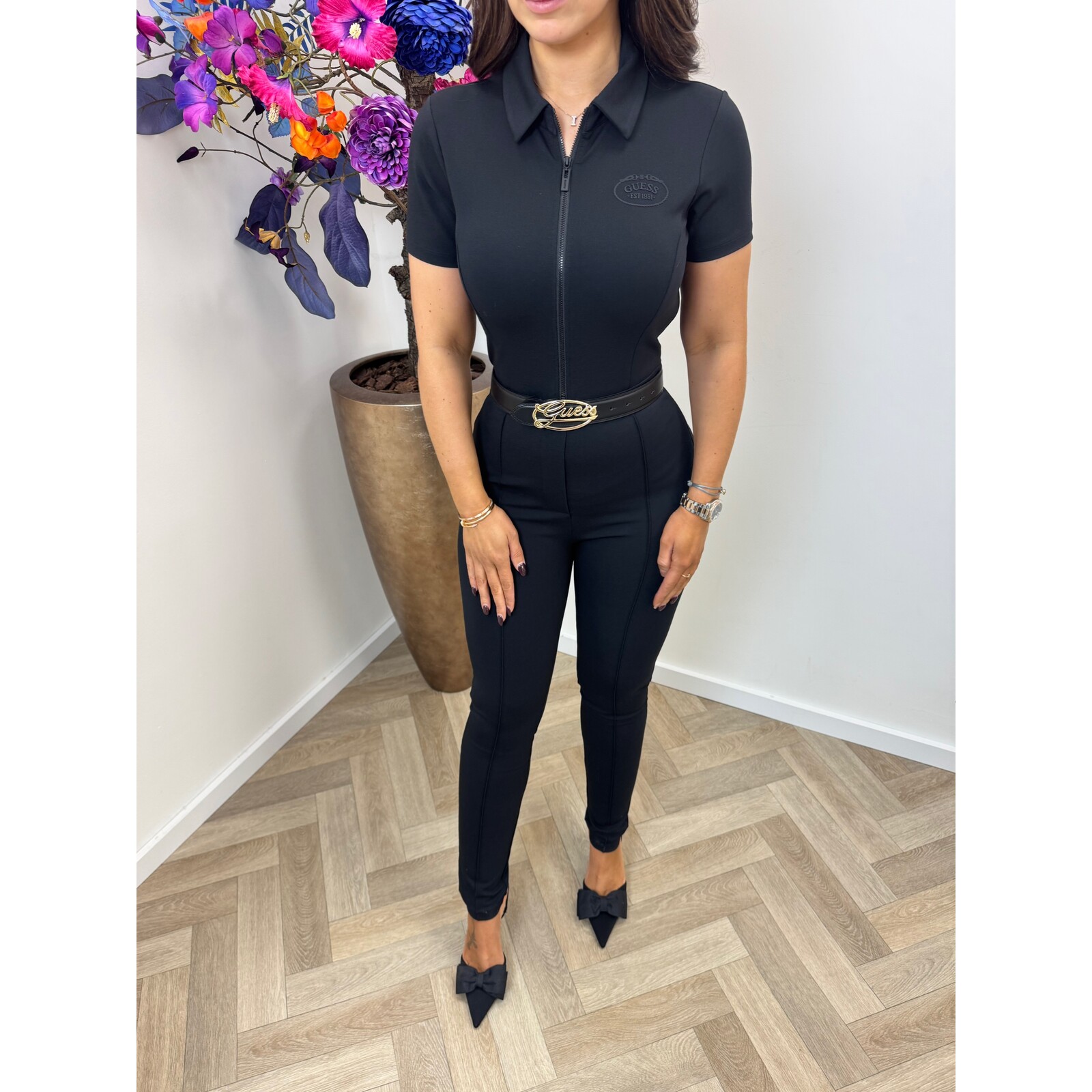 Guess Jumpsuit Annie black 1000 Guess