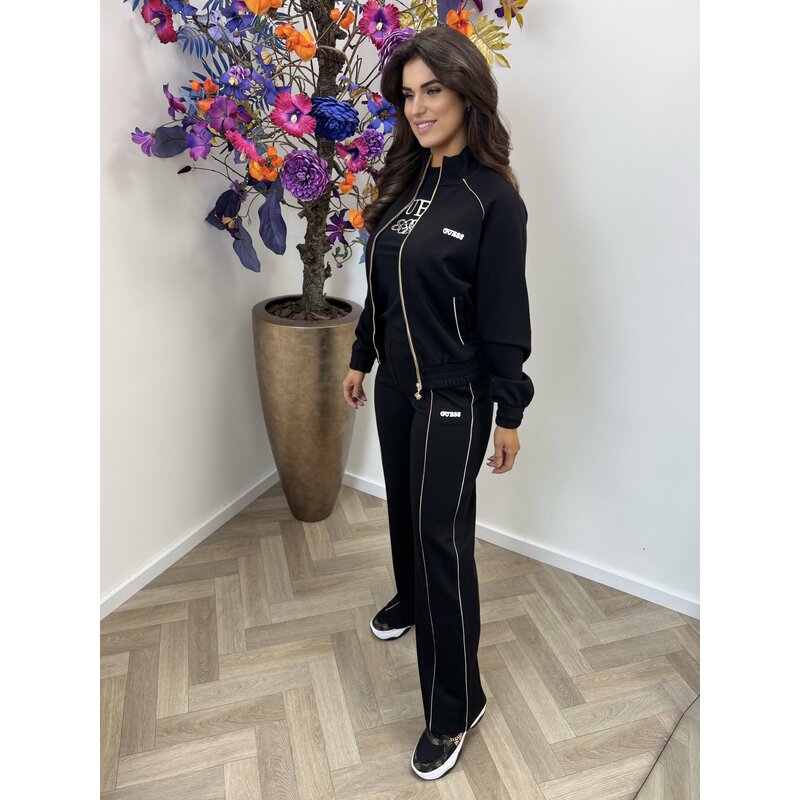 Full Zip Jacket Georgia Black 1054 Guess