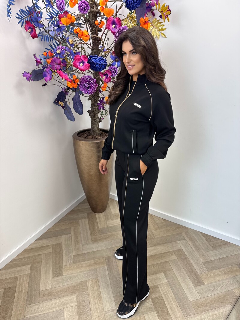 Full Zip Jacket Georgia Black 1054 Guess