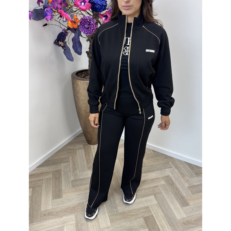 Full Zip Jacket Georgia Black 1054 Guess