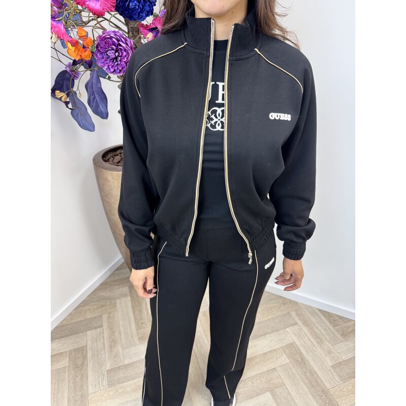 Full Zip Jacket Georgia Black 1054 Guess