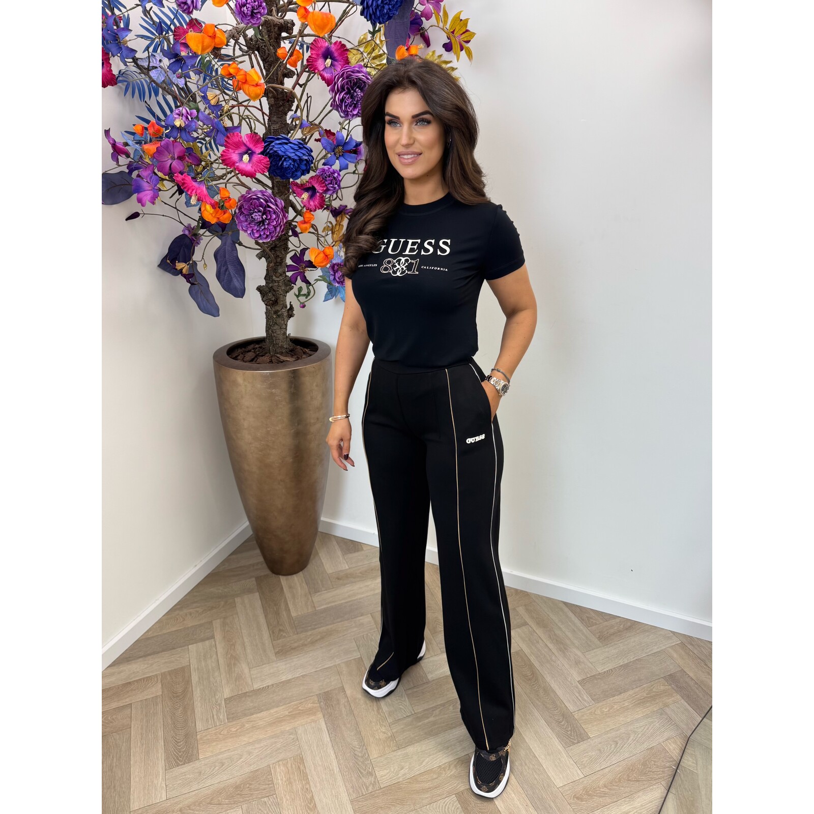 Guess T-Shirt Steffi Black 987 Guess