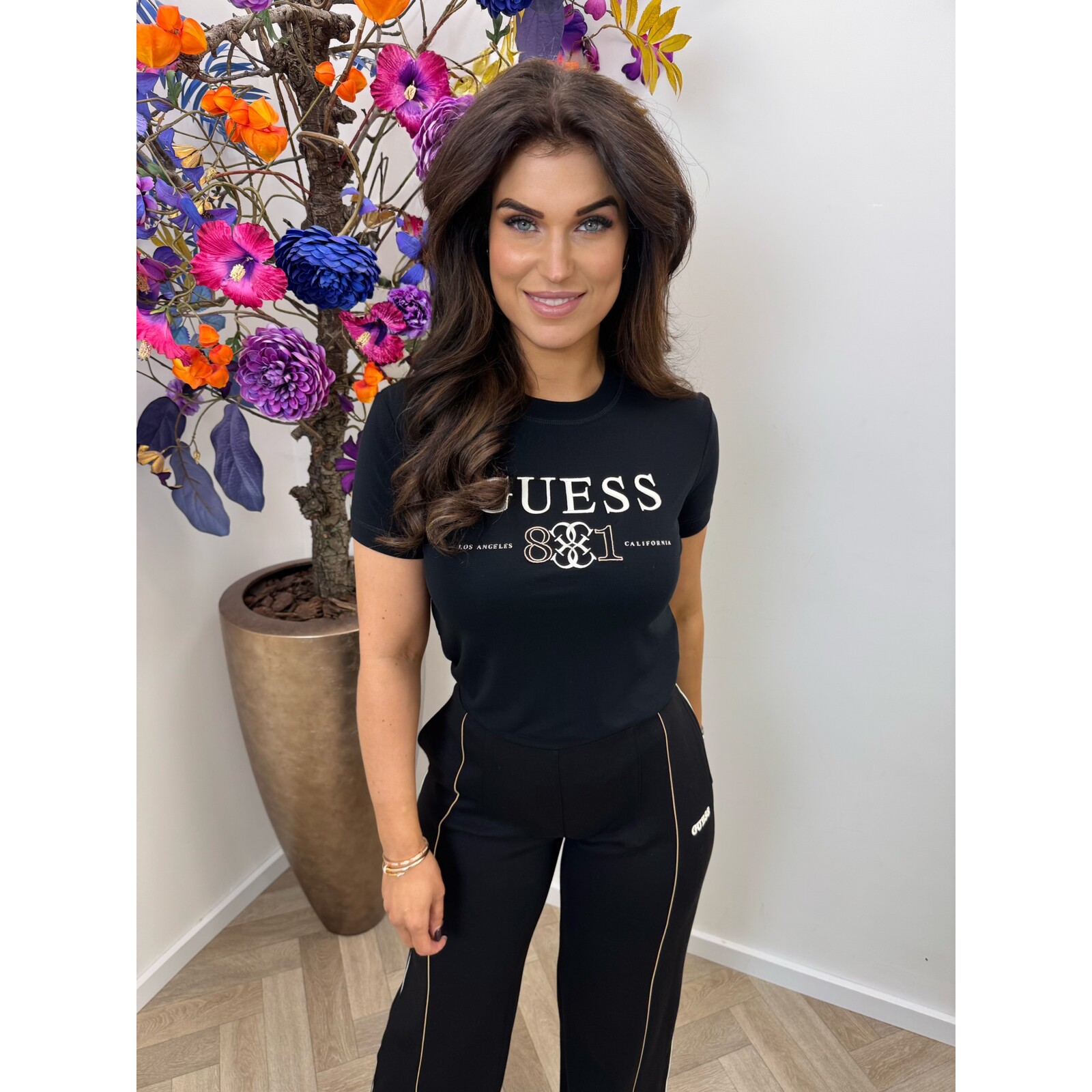 Guess T-Shirt Steffi Black 987 Guess