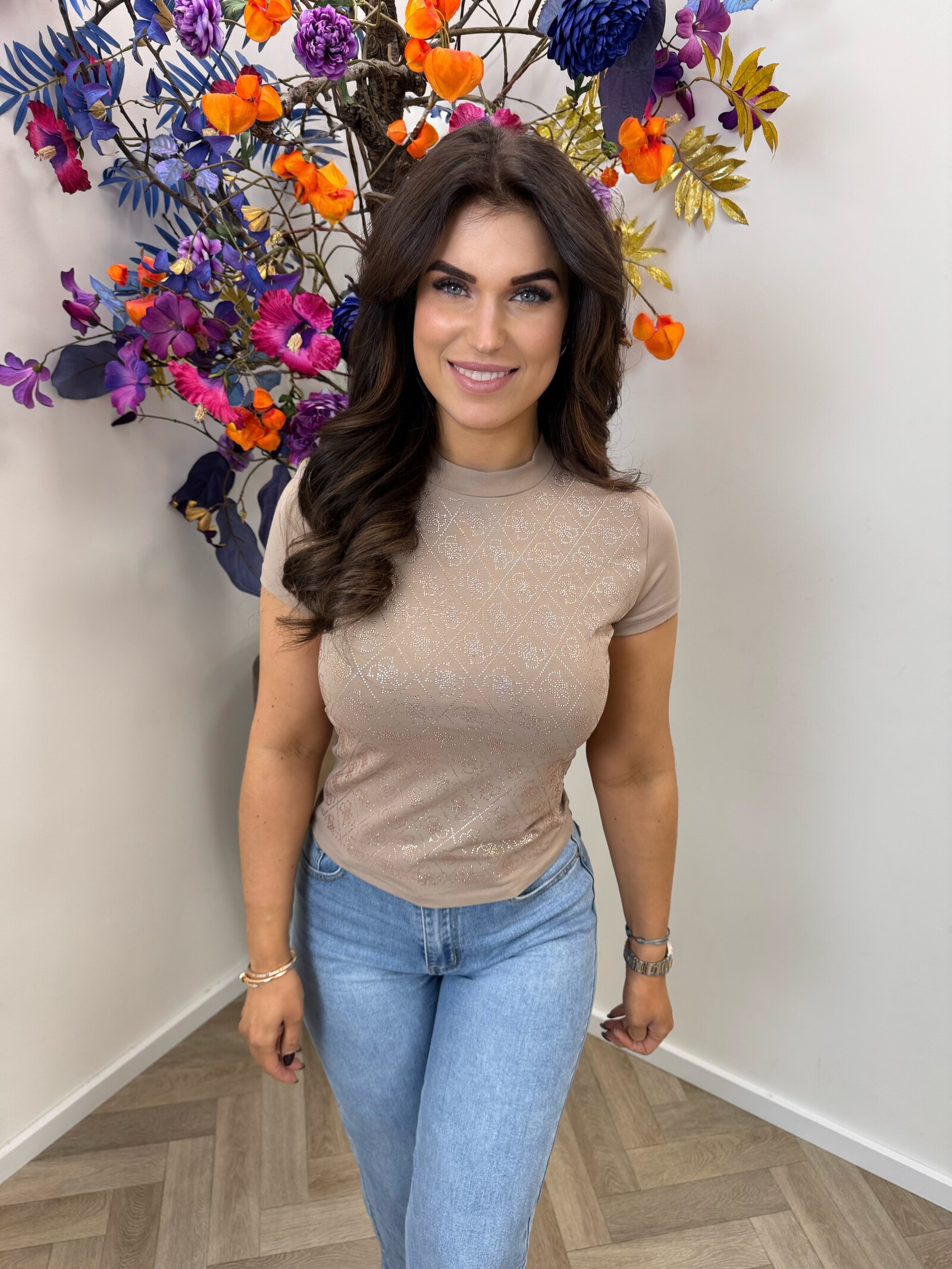 Guess Top All Over 4G Summer Clay 1035 Guess