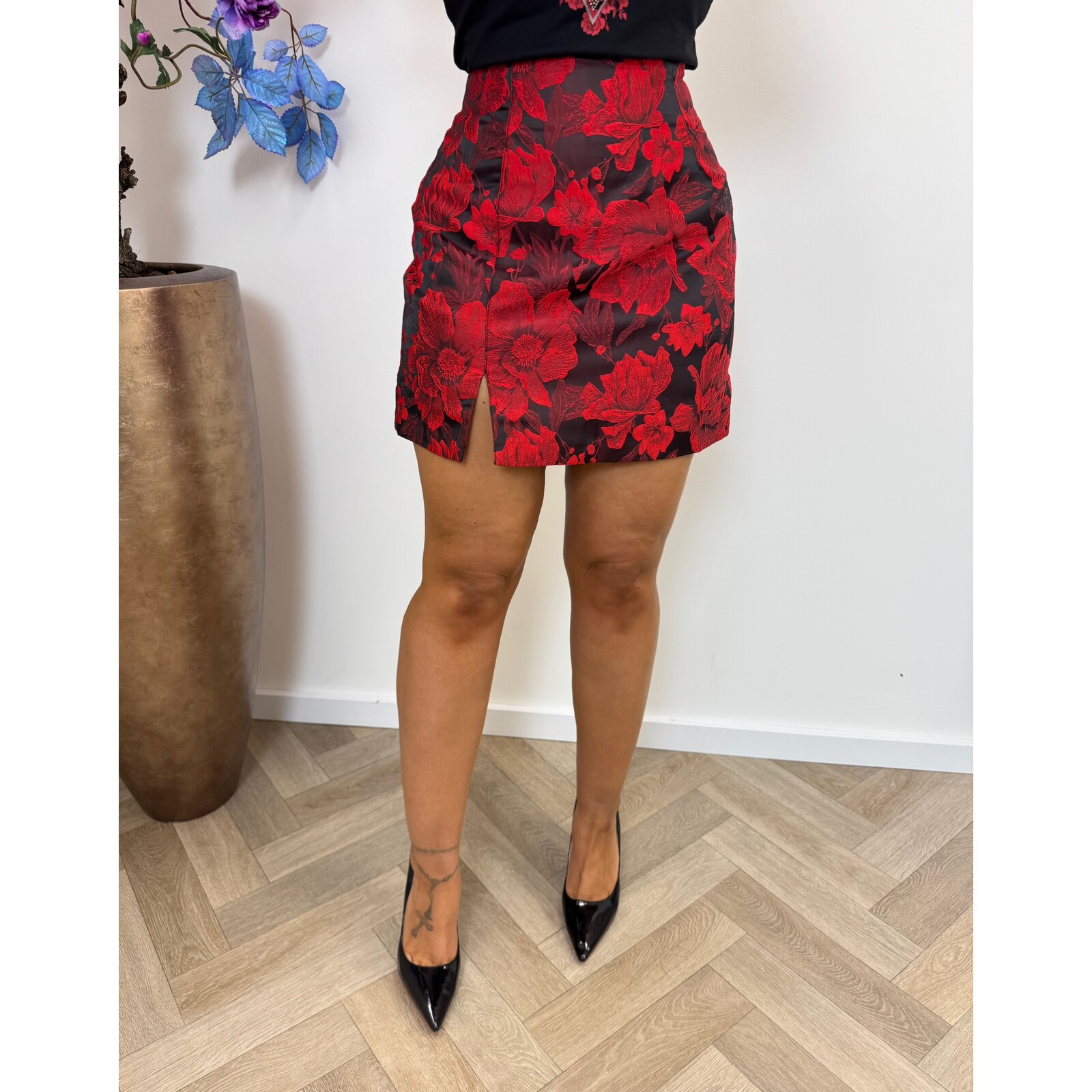 Guess Skirt Emilia Flower Red 1033 Guess