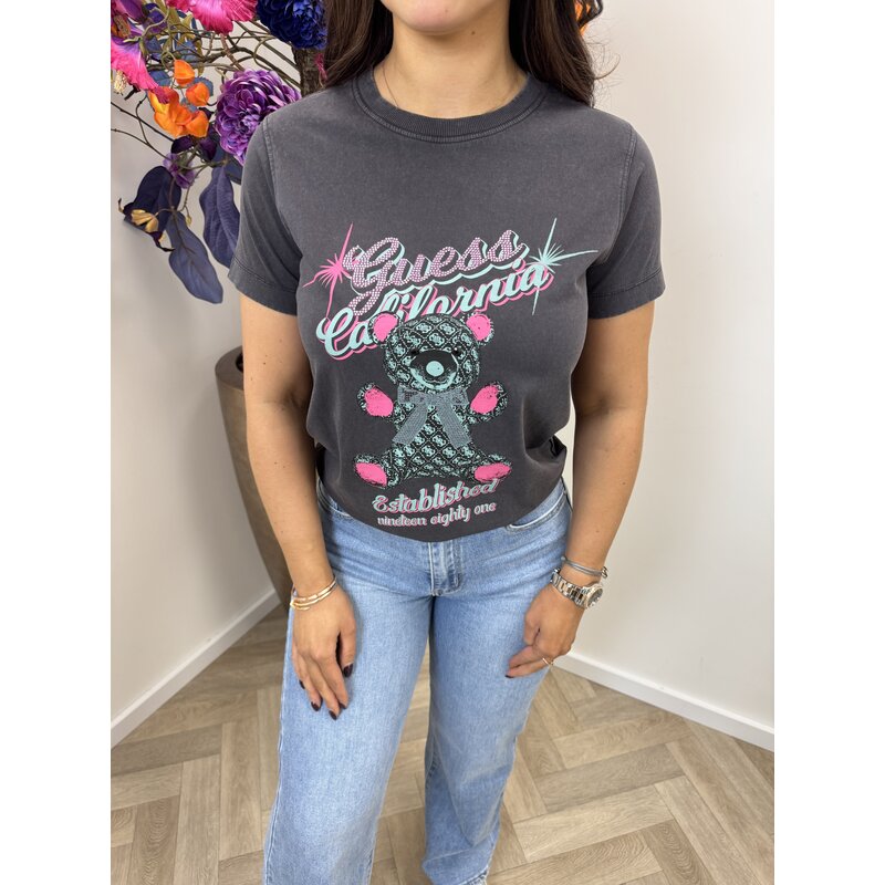 T-shirt Bear Black 1022 Guess