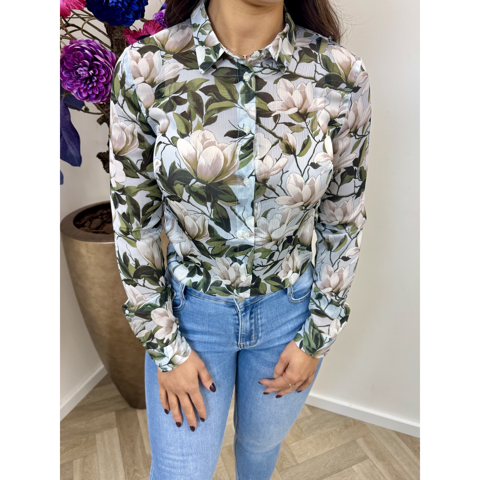 Guess Blouse Clouis Blossom Breeze print 1016 Guess