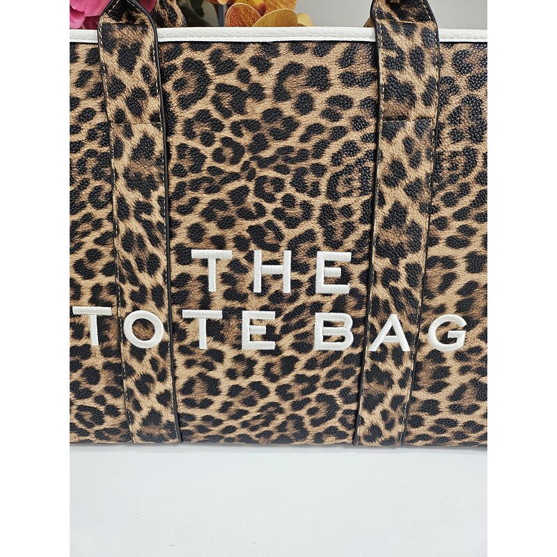 Tote bag Leopard BW-888  White