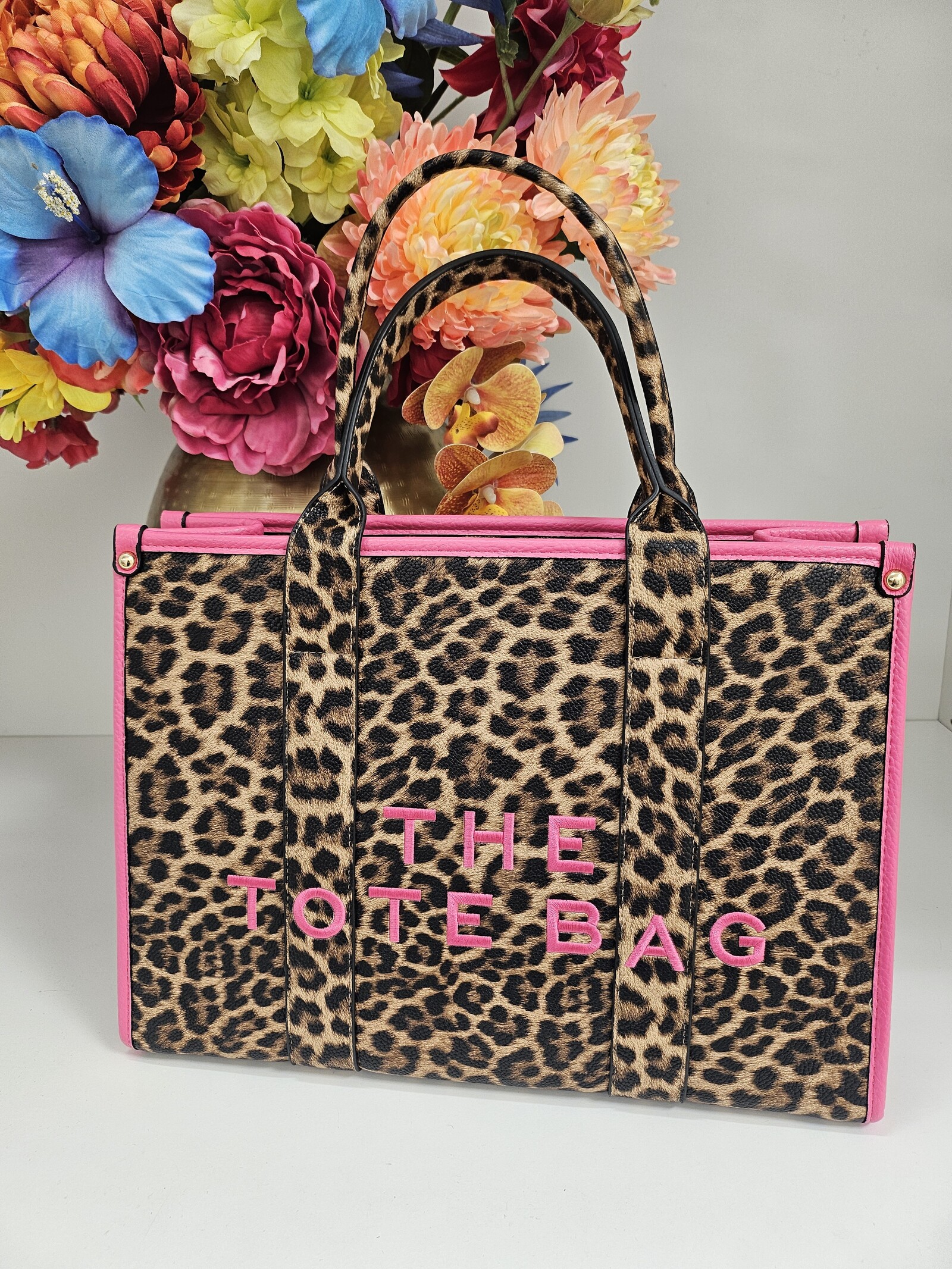 Tote bag Leopard BW-888 Pink