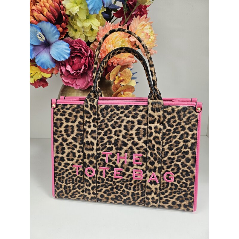 Tote bag Leopard BW-888 Pink