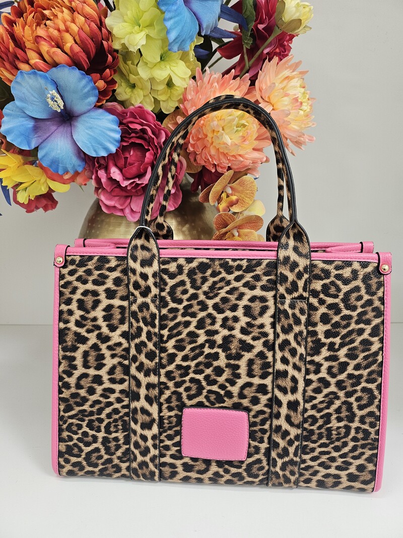 Tote bag Leopard BW-888 Pink