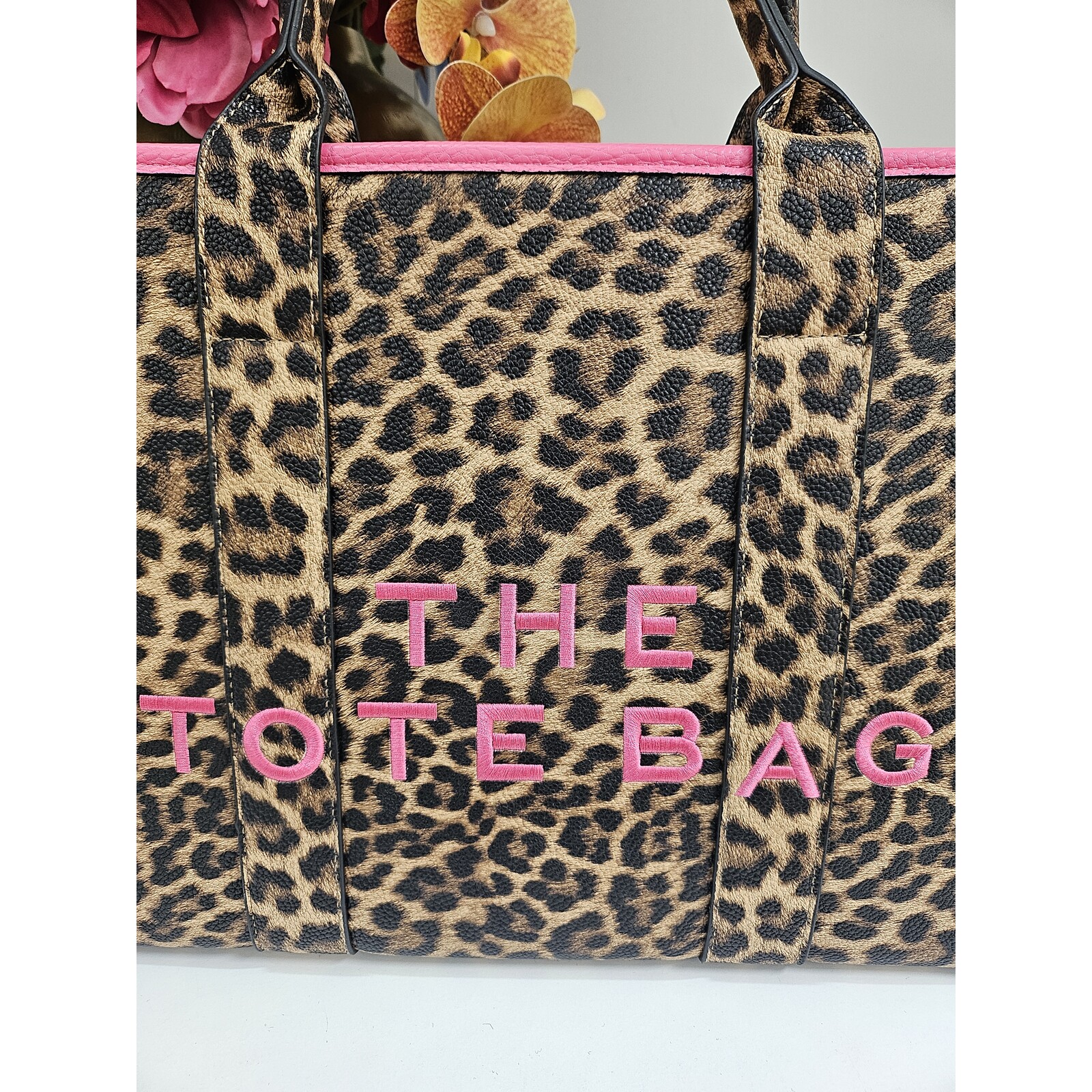 Tote bag Leopard BW-888 Pink