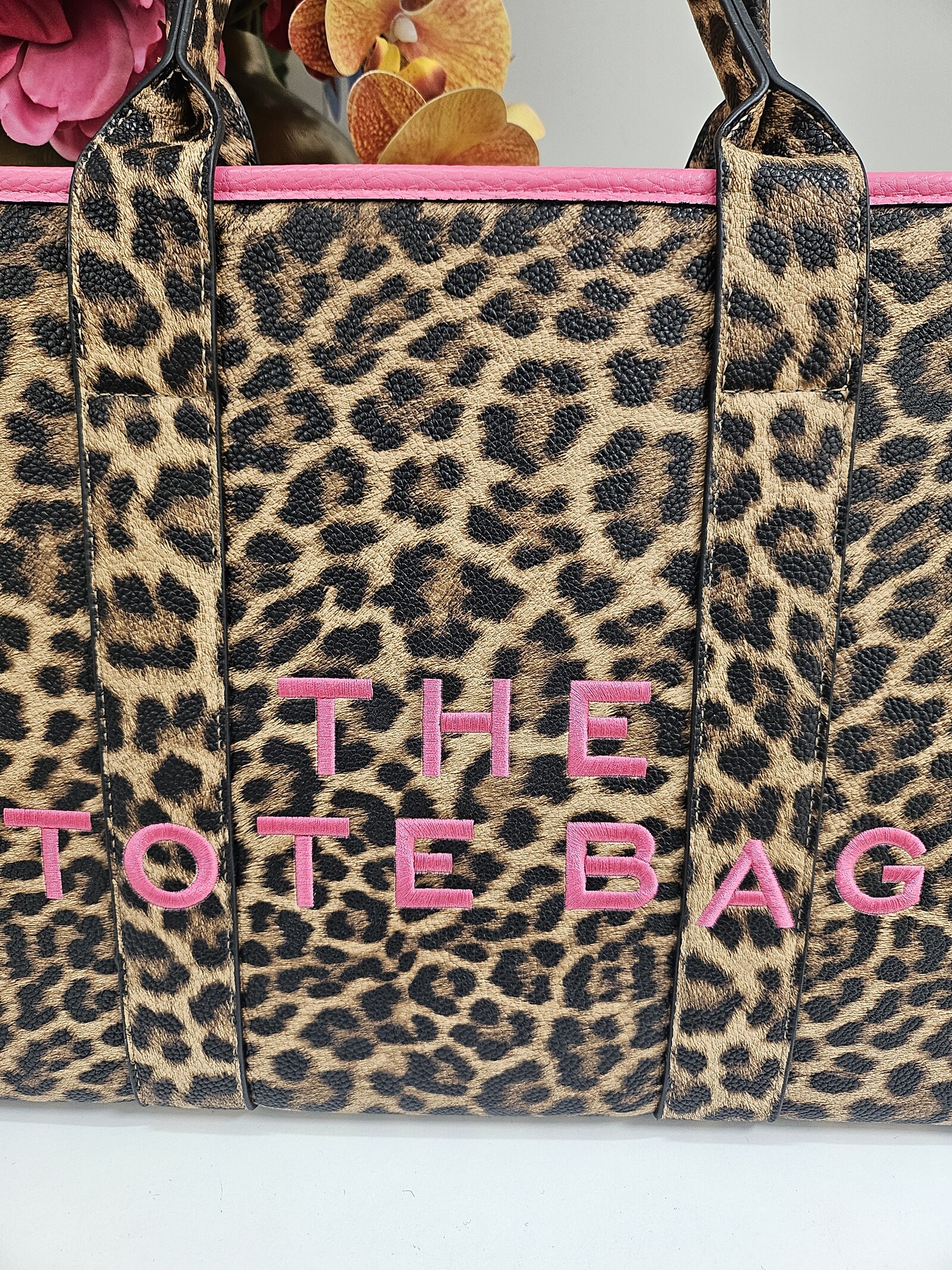 Tote bag Leopard BW-888 Pink