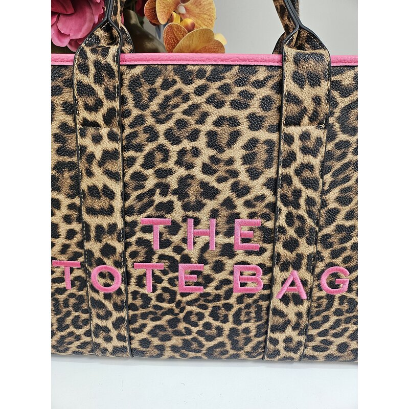 Tote bag Leopard BW-888 Pink