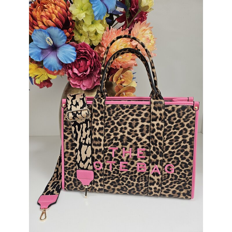 Tote bag Leopard BW-888 Pink