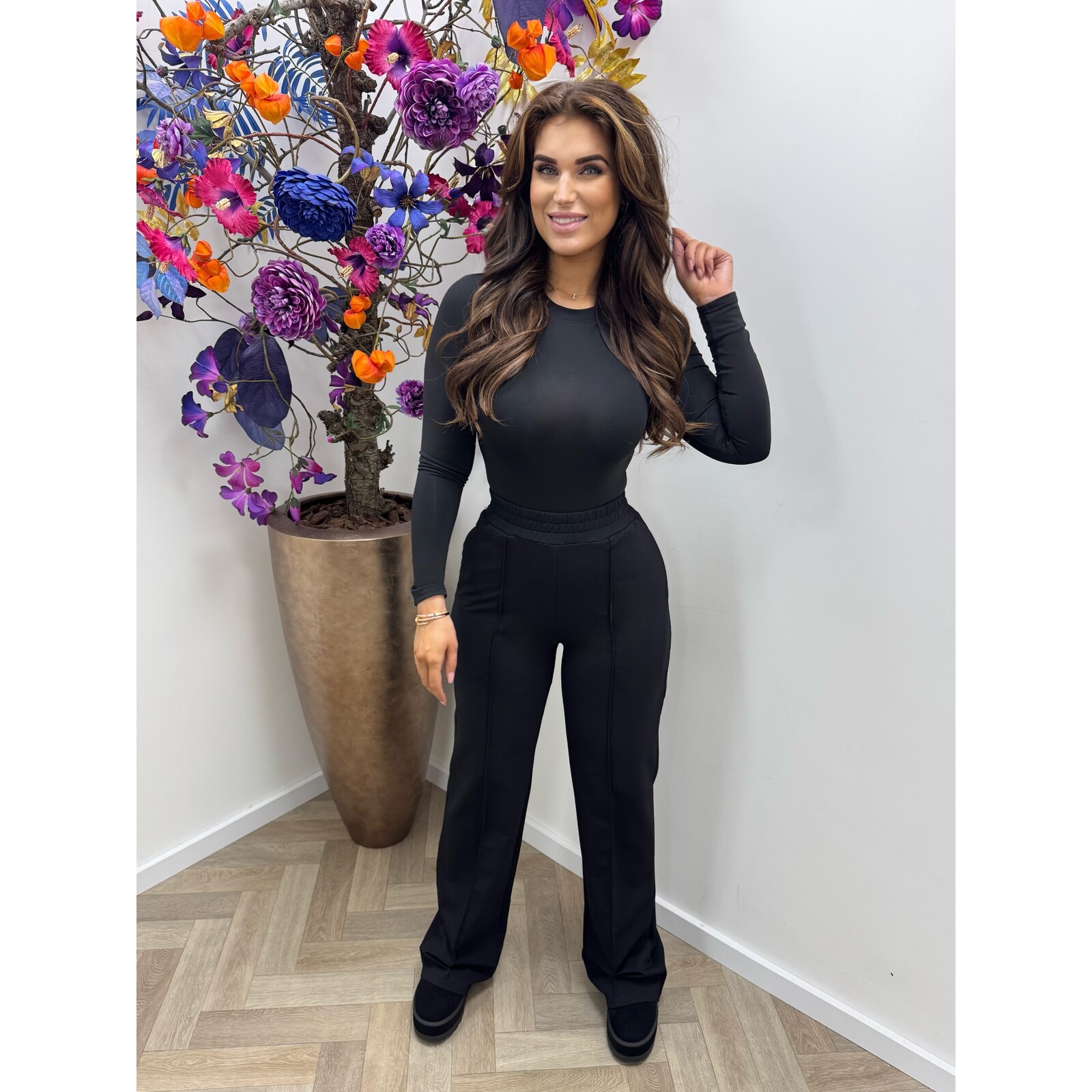 Perfect comfi top By Swan HS9963 Black