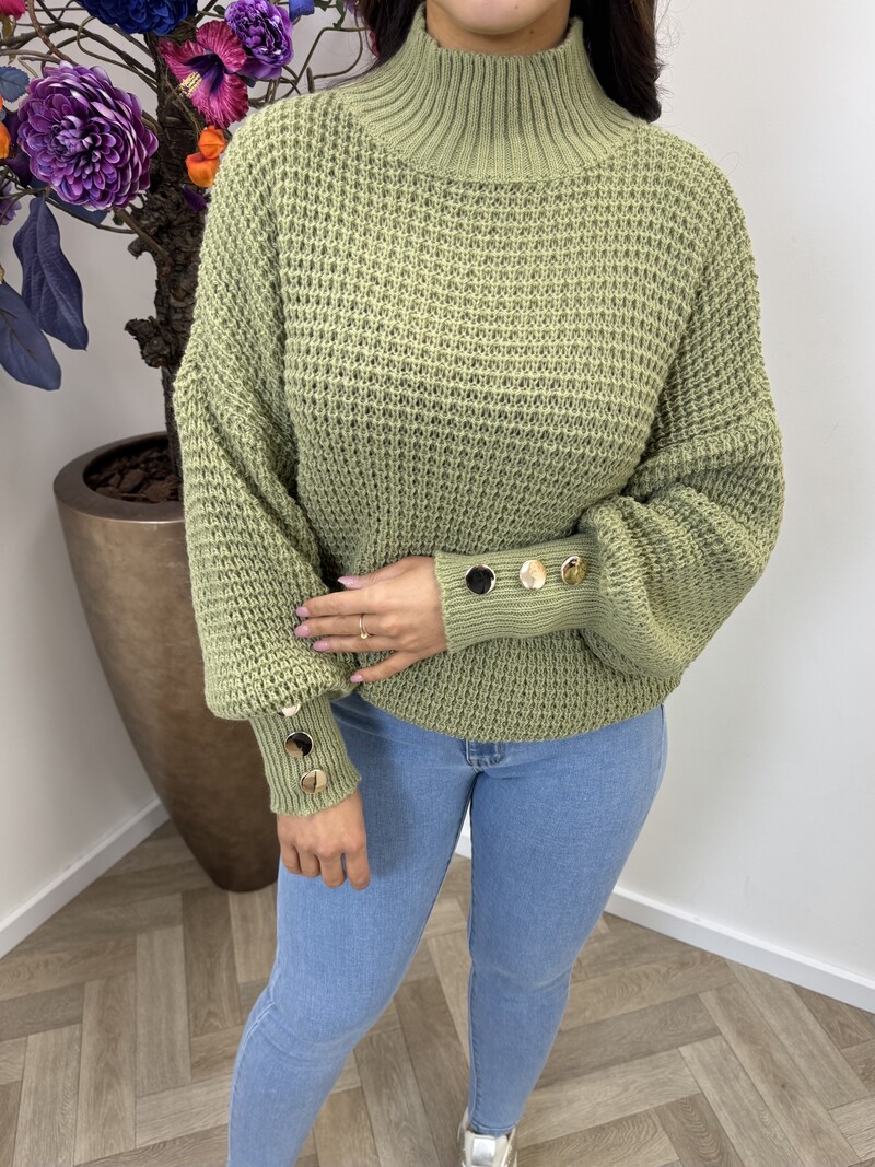 Trui Looking Sage Green