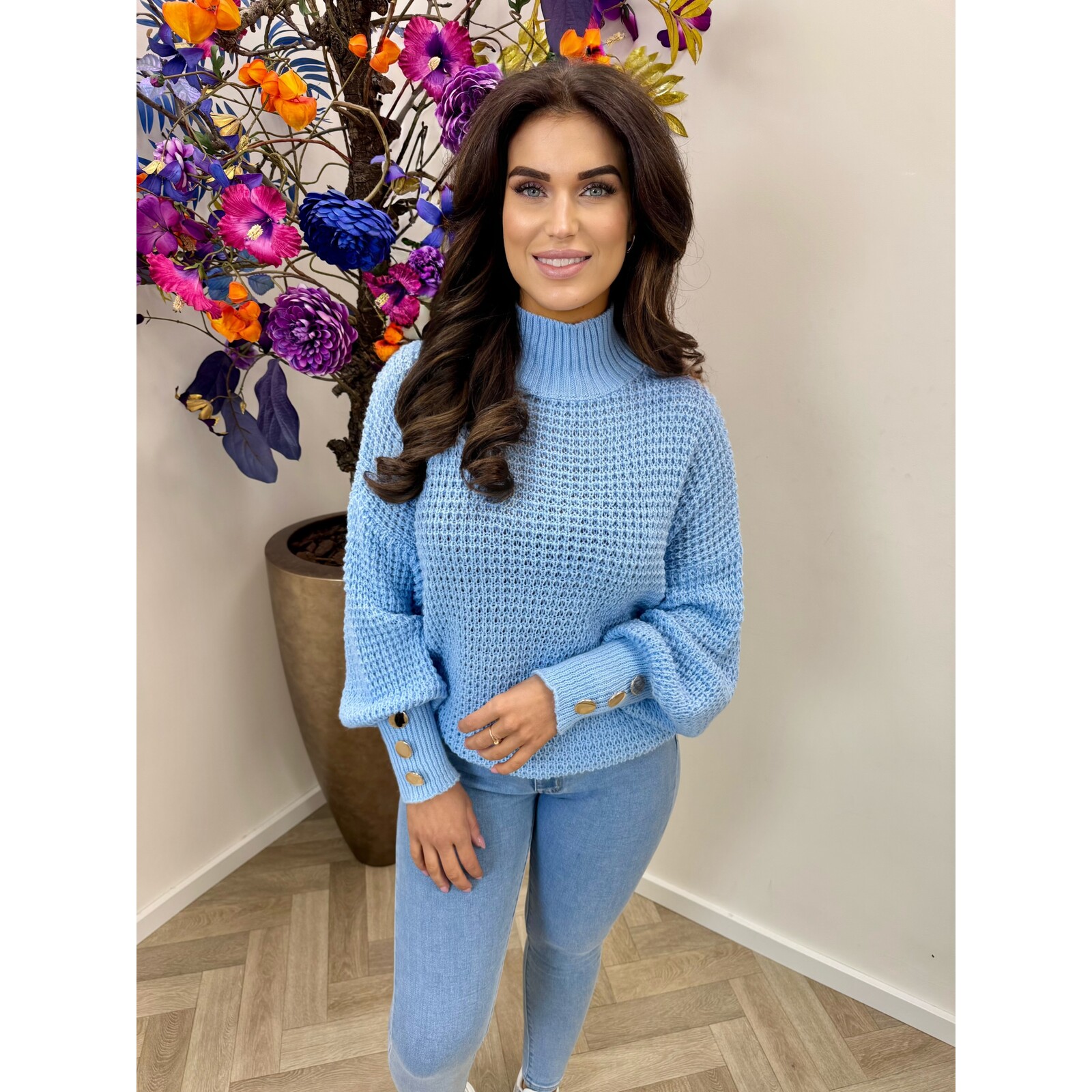 Trui Looking Light Blue