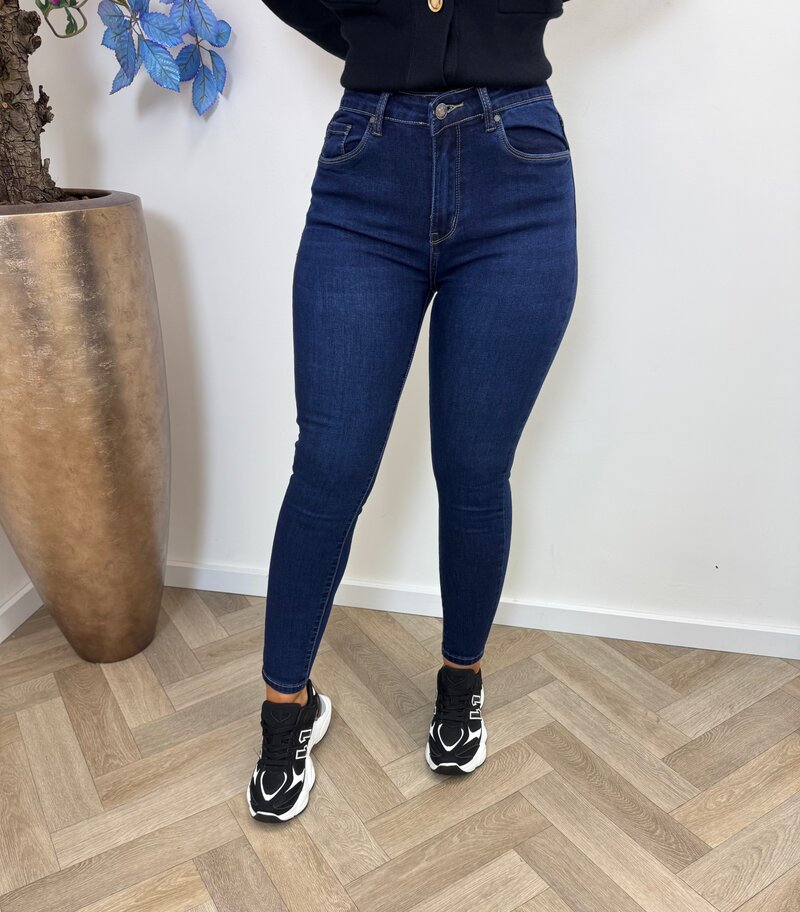 Jeans Vivid Dark Blue skinny B195