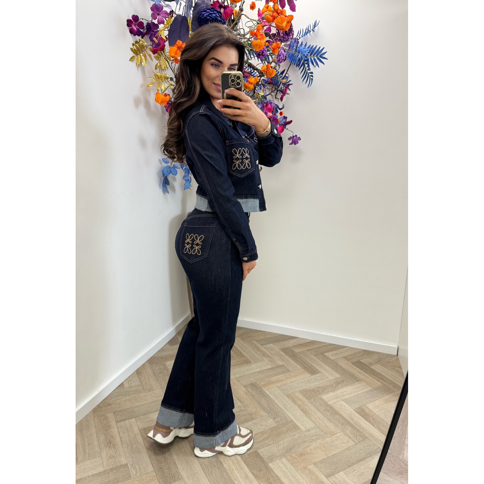 Jeans Jacket Lovie Dark Blue MP2231-1