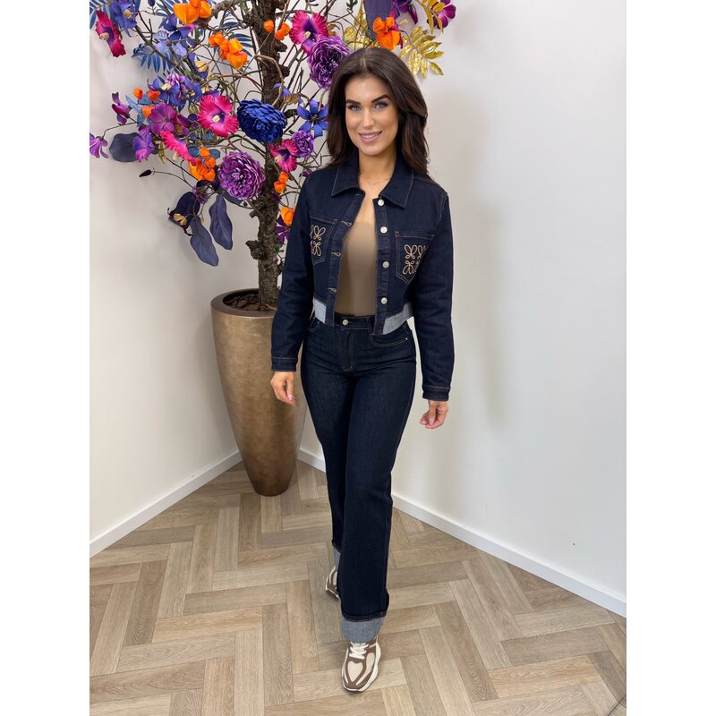 Jeans Jacket Lovie Dark Blue MP2231-1