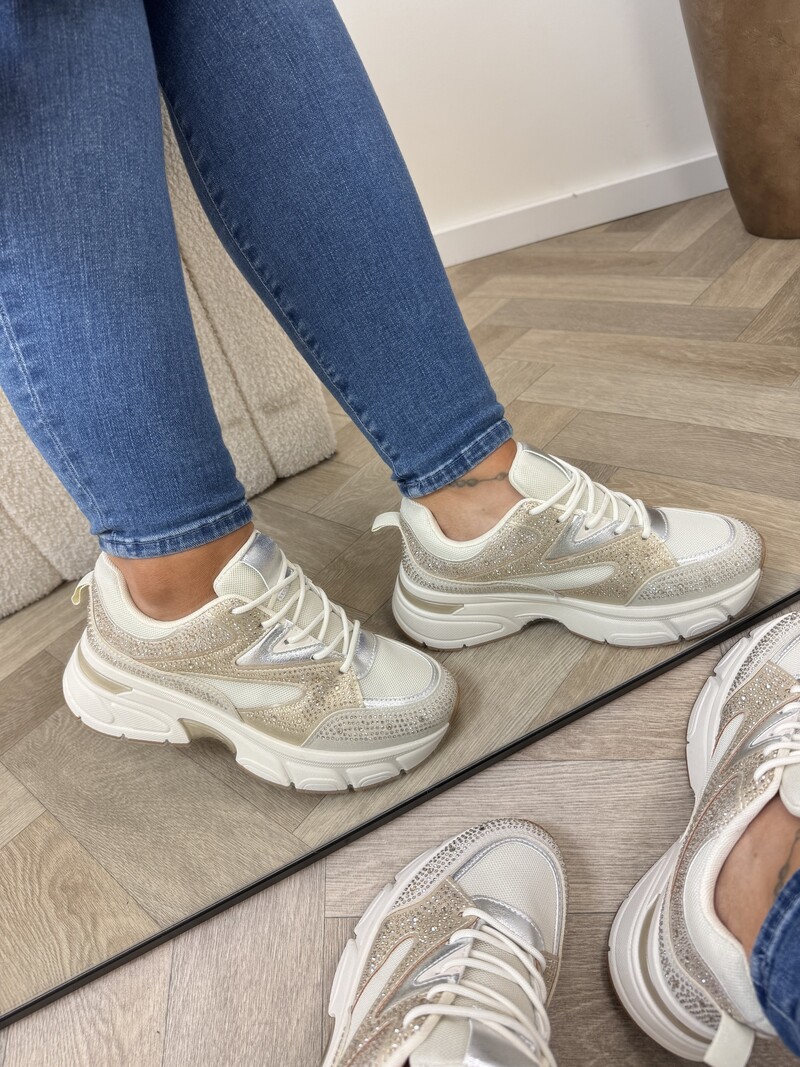 Sneakers Steffie Diamonds 8-269 Gold