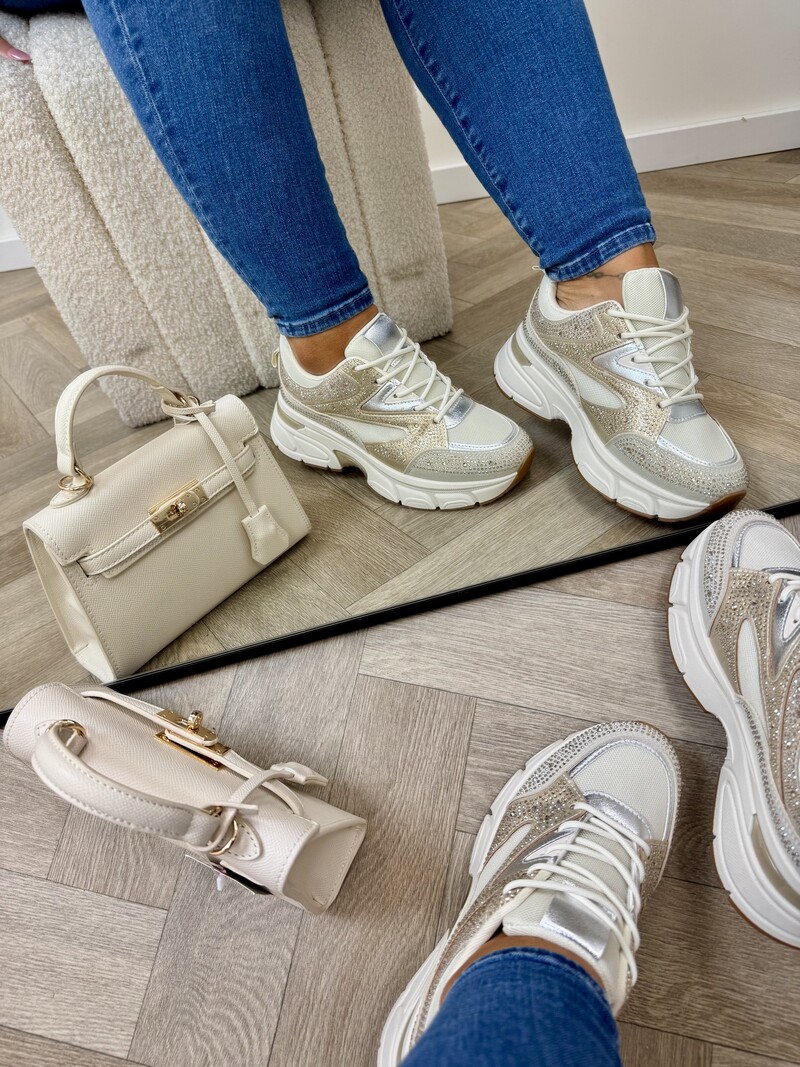 Sneakers Steffie Diamonds 8-269 Gold