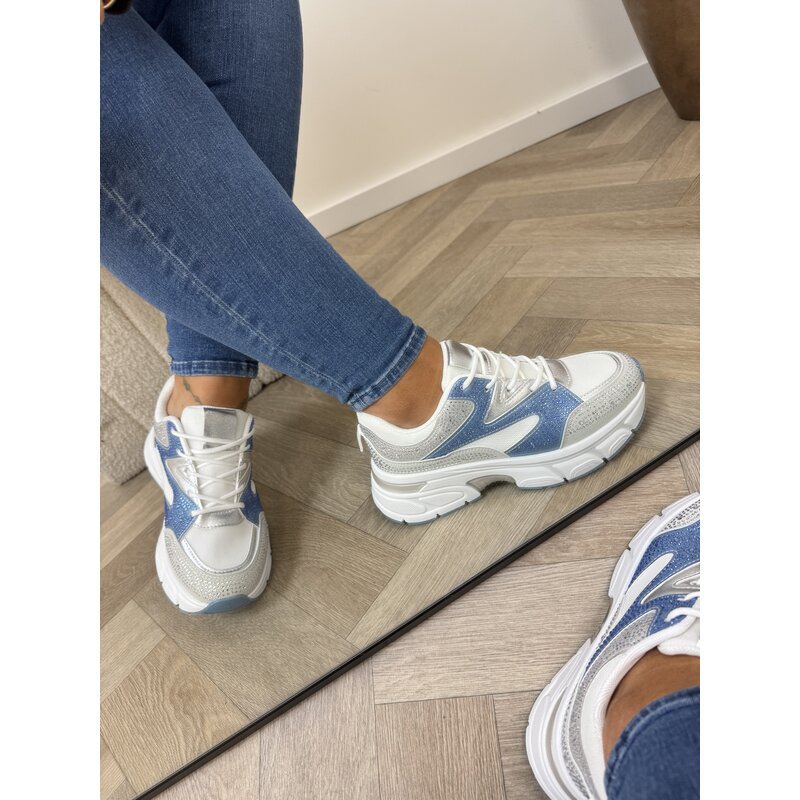 Sneakers Steffie Diamonds 8-269 Blue