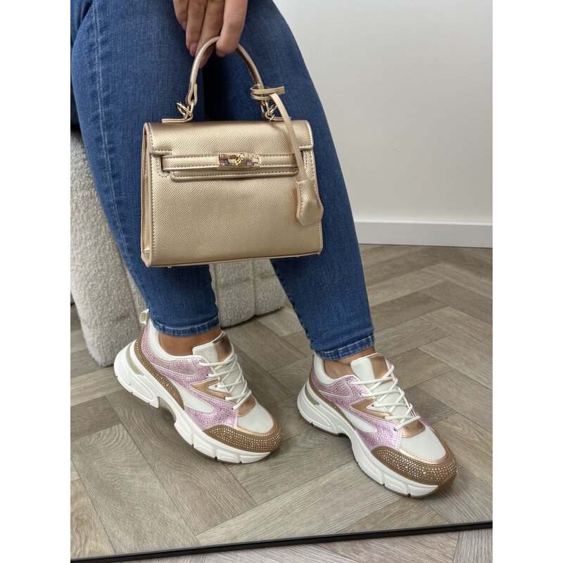 Sneakers Steffie Diamonds 8-269 Pink