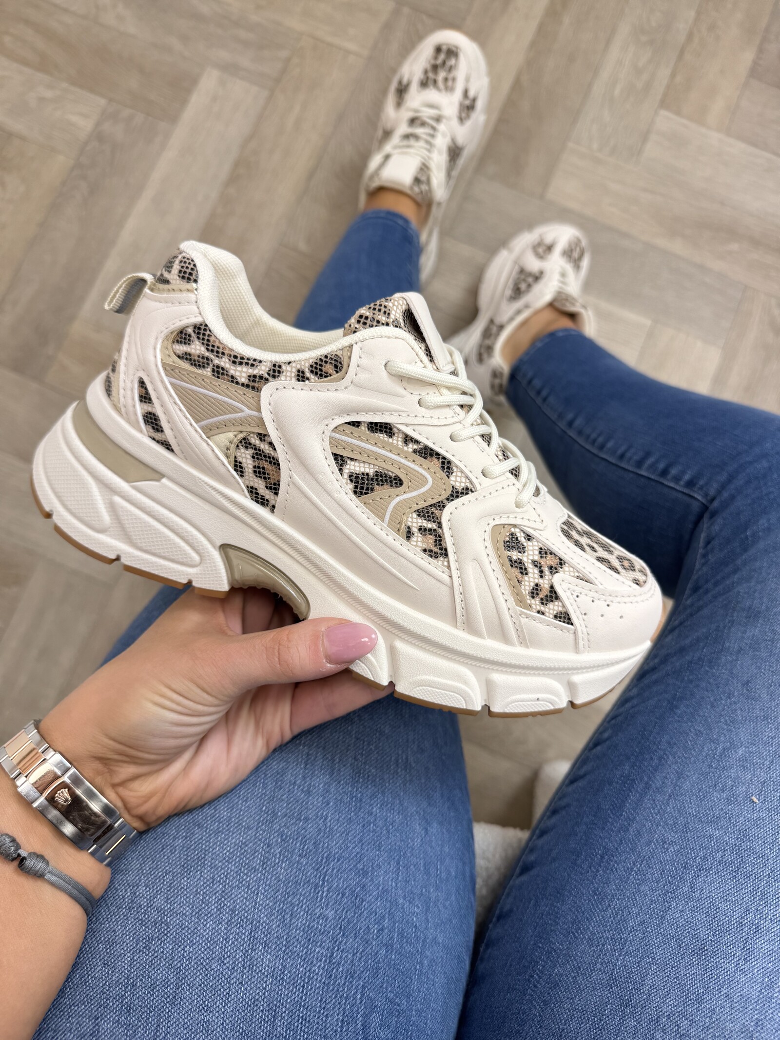 Sneakers Dina Leopard 8-200
