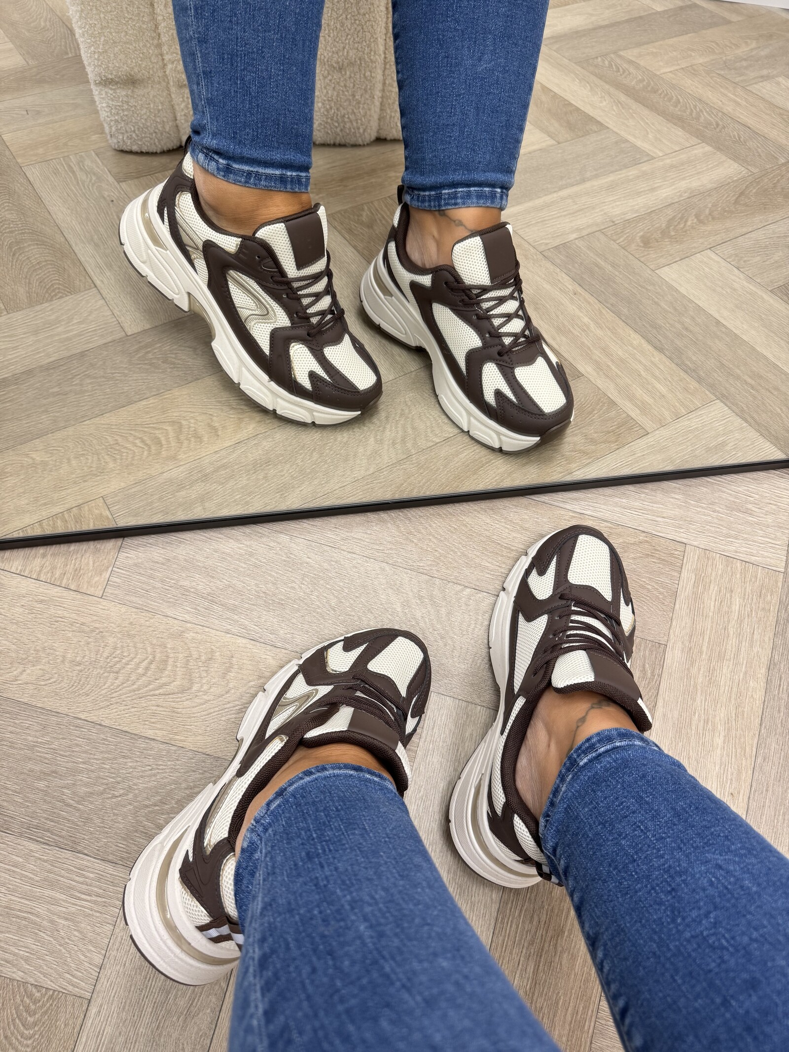 Sneakers Dina Choco 8-200