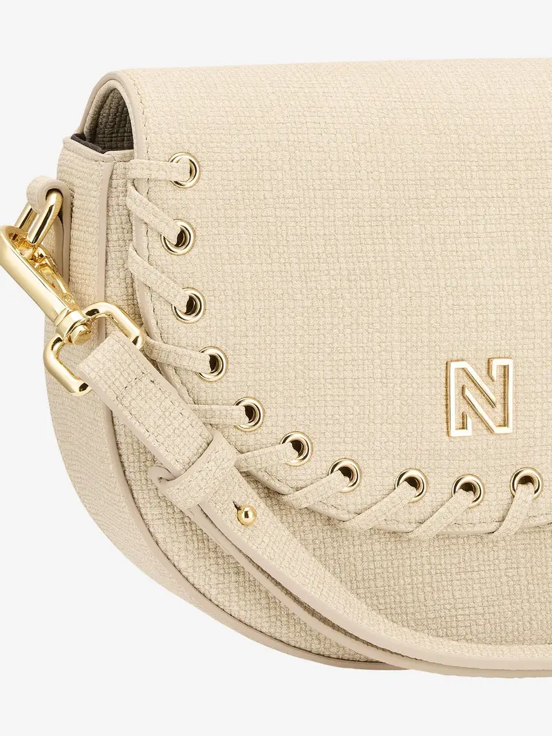 Shoulderbag Pelano lace up cream Nikkie
