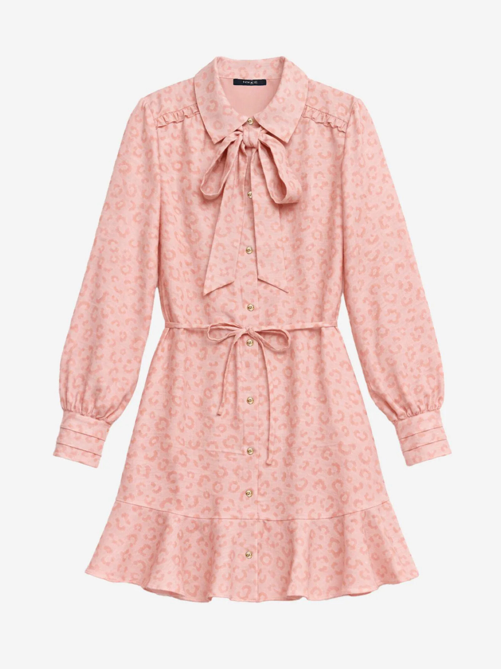 Nikkie Dress Pragues Leopard Blush Nikkie