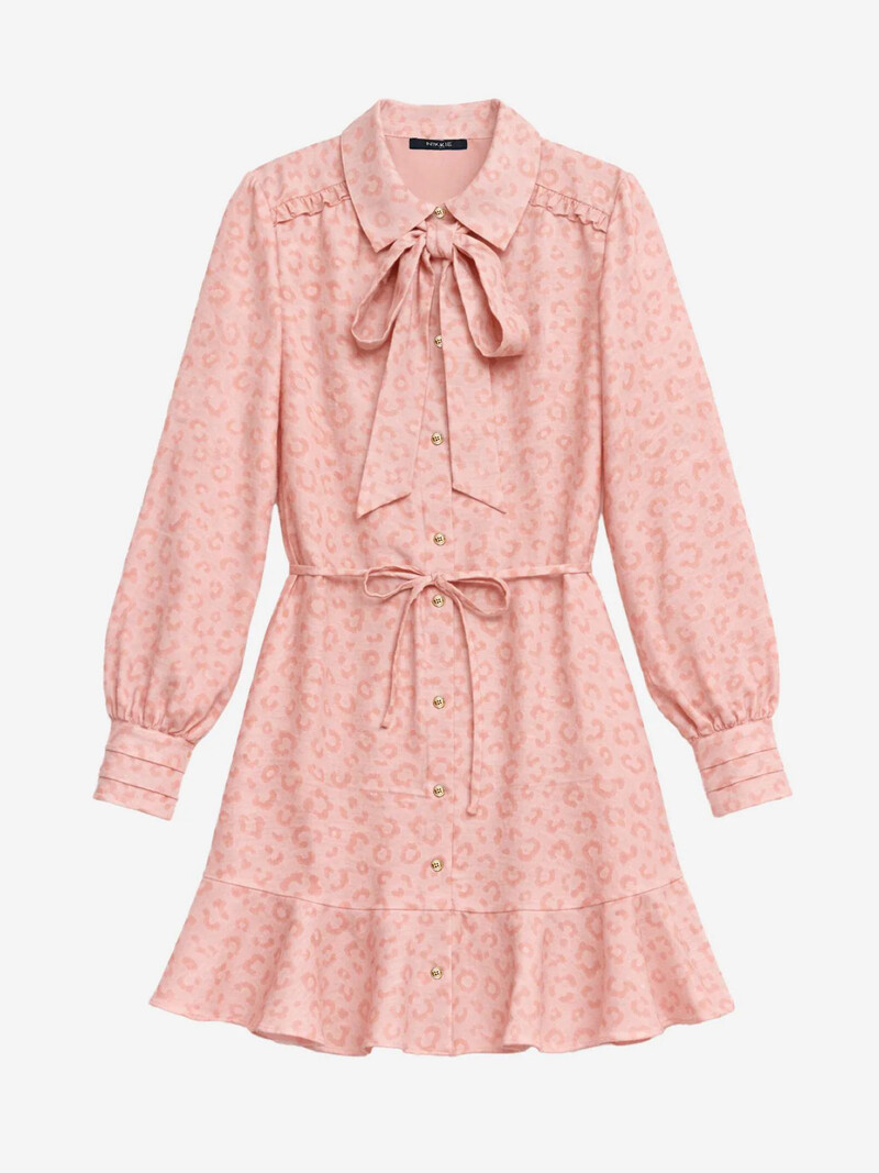 Dress Pragues Leopard Blush Nikkie